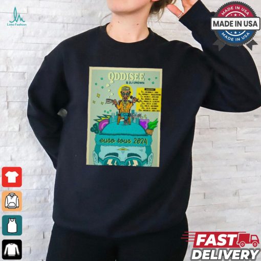 Oddisee Europe Tour 2024 Poster Shirt