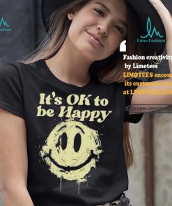 Official 2024 DJ KHALED It’S Ok To Be Happy Distorted Black Shirt