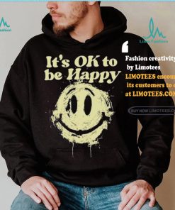 Official 2024 DJ KHALED It’S Ok To Be Happy Distorted Black Shirt