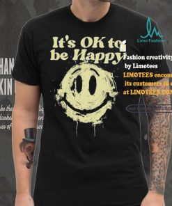 Official 2024 DJ KHALED It’S Ok To Be Happy Distorted Black Shirt