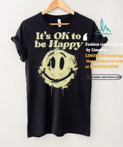 Official 2024 DJ KHALED It’S Ok To Be Happy Distorted Black Shirt