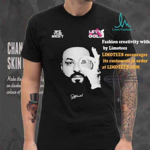 Official 2024 DJ KHALED Let’s Golf Black Photo Shirt
