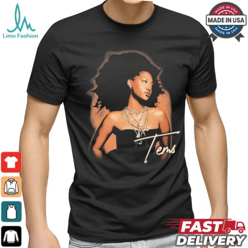 Official 2024 Tems Born In The Wild Tour T Shirt
