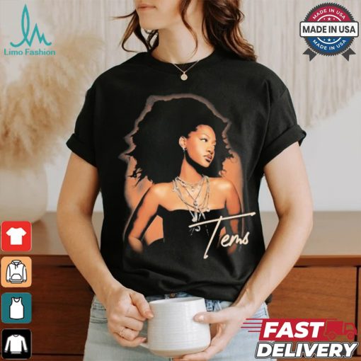Official 2024 Tems Born In The Wild Tour T Shirt