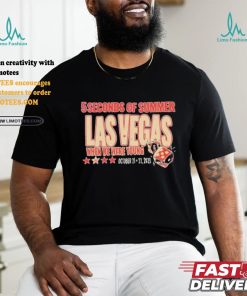 Official 5 Seconds Of Summer Las Vegas When We Were Young Dice T Shirts