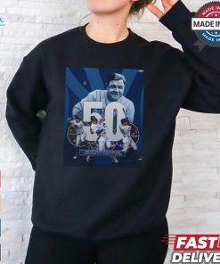 Official Aaron Judge Joins Babe Ruth As The Only Player In Yankees History With 3+ Season Of 50+ Home Runs Poster t shirt