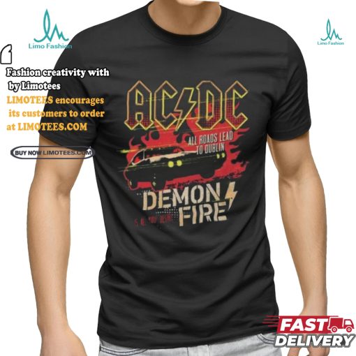 Official Ac Dc Merch Store ACDC Dublin 2024 Event T Shirts
