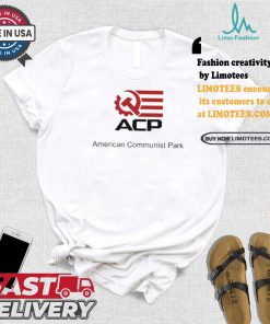 Official Acp American Communist Party Flag t shirt