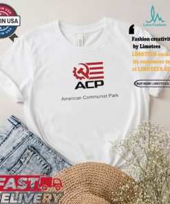 Official Acp American Communist Party Flag t shirt