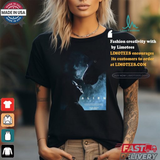 Official Alien Romulus Florence Pugh And Andrew Garfield In John Crowleys We Live In Time Poster shirt