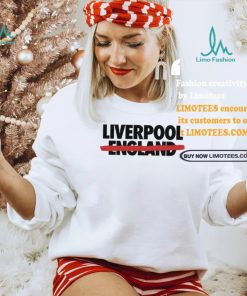 Official Allezlesrouges Liverpool Not England Tee Shirt