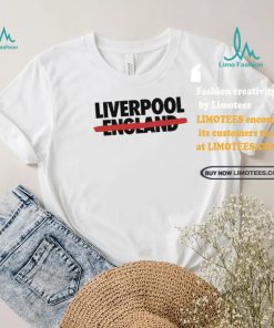 Official Allezlesrouges Liverpool Not England Tee Shirt