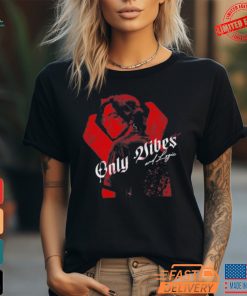 Official Amine Ouarid Only Vibes And Logic T Shirt