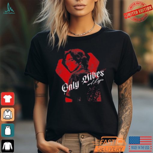 Official Amine Ouarid Only Vibes And Logic T Shirt