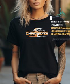 Official Arizona Rattlers Western Conference Indoor Football League Champions 2024 t shirt