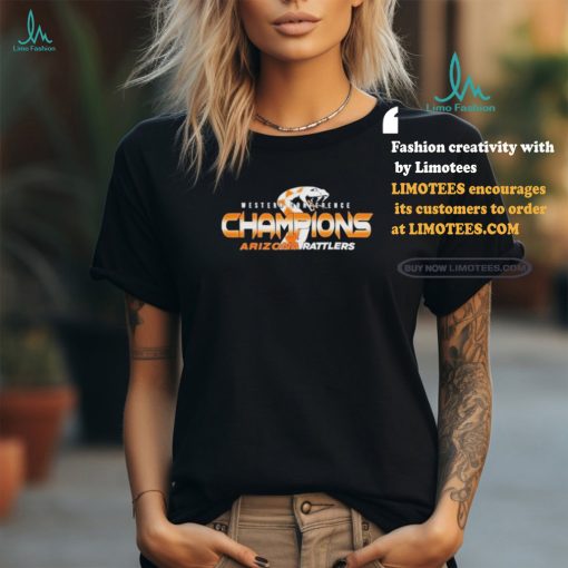 Official Arizona Rattlers Western Conference Indoor Football League Champions 2024 t shirt