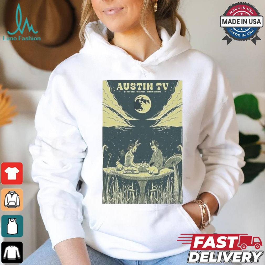 Official Austin TV At Jardin Canibal In Pachuca, Mexico August 24, 2024 shirt Official Austin TV At Jardin Canibal In Pachuca, Mexico August 24, 2024 shirt
