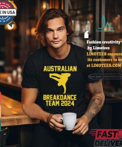 Official Australian breakdance team 2024 dance T shirt