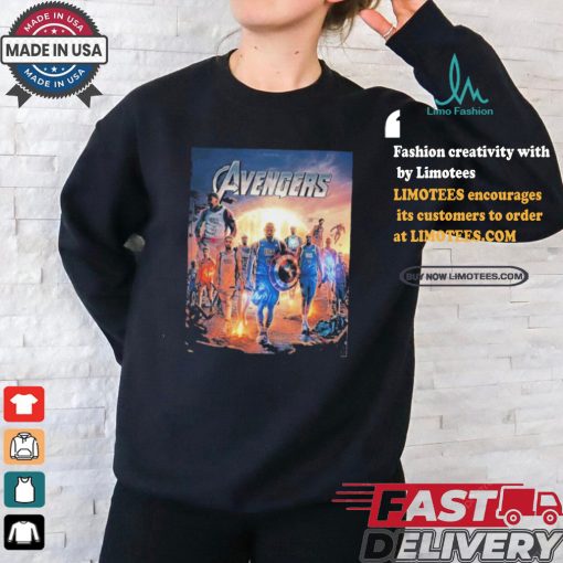 Official Avengers Usa Basketball Olympic 2024 Shirt