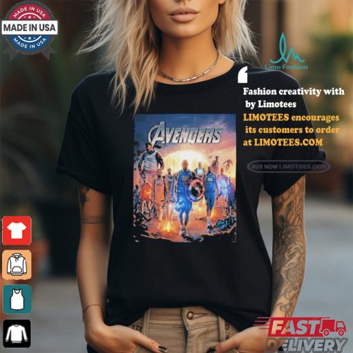 Official Avengers Usa Basketball Olympic 2024 Shirt
