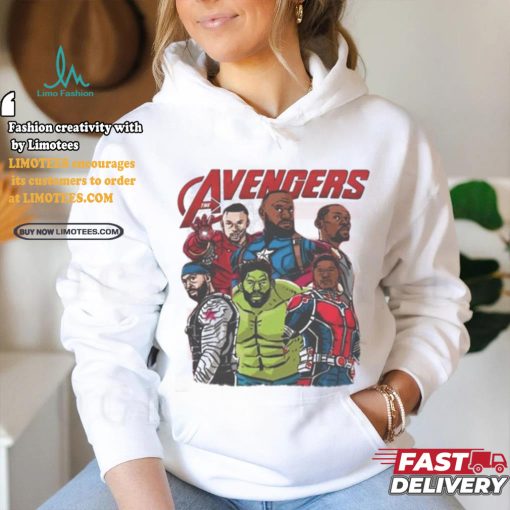 Official Avengers usa basketball T shirt