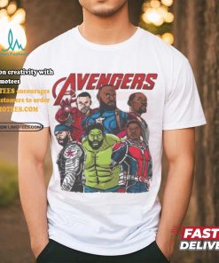 Official Avengers usa basketball T shirt