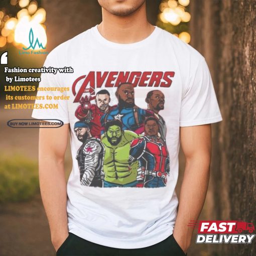 Official Avengers usa basketball T shirt