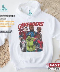 Official Avengers usa basketball T shirt