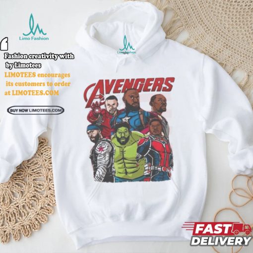 Official Avengers usa basketball T shirt