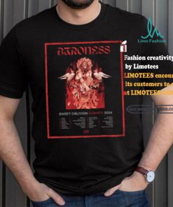 Official Baroness Sweet Oblivion Summer Tour 2024 Shirt