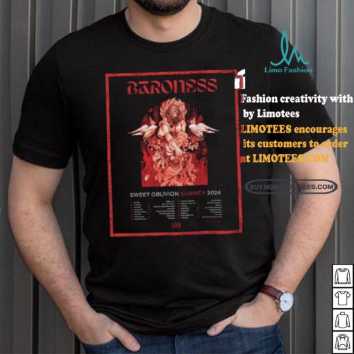 Official Baroness Sweet Oblivion Summer Tour 2024 Shirt