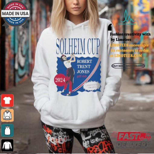 Official Barstool golf x solheim cup retro golfer T shirt