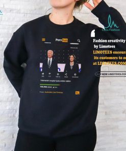Official Biden Harris Interracial Couple Fucks Nation shirt
