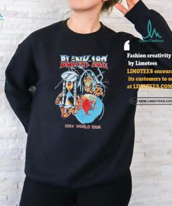 Official Blink 182 2024 World Tour Tee shirt