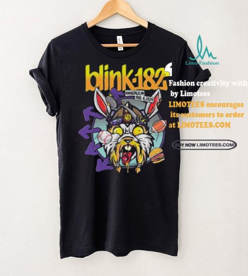 Official Blink 182 At Target Center Minneapolis, MN August 6 2024 Shirt