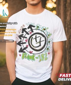 Official Blink 182 One More Time Smiley Stretch T Shirt