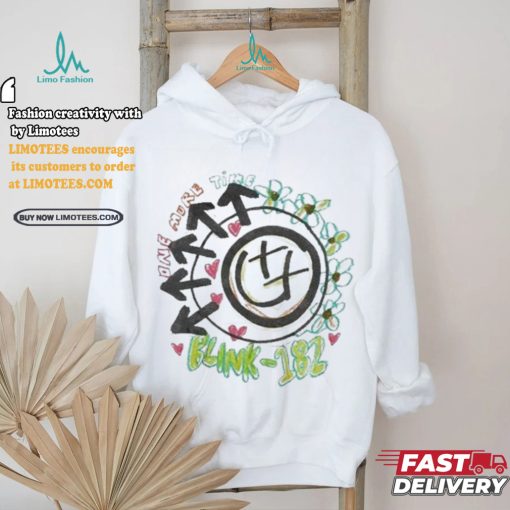 Official Blink 182 One More Time Smiley Stretch T Shirt