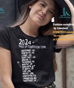 Official Blondie Ball Of Confusion 2024 Tour Concert T Shirt