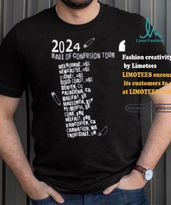 Official Blondie Ball Of Confusion 2024 Tour Concert T Shirt