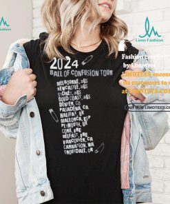 Official Blondie Ball Of Confusion 2024 Tour Concert T Shirt
