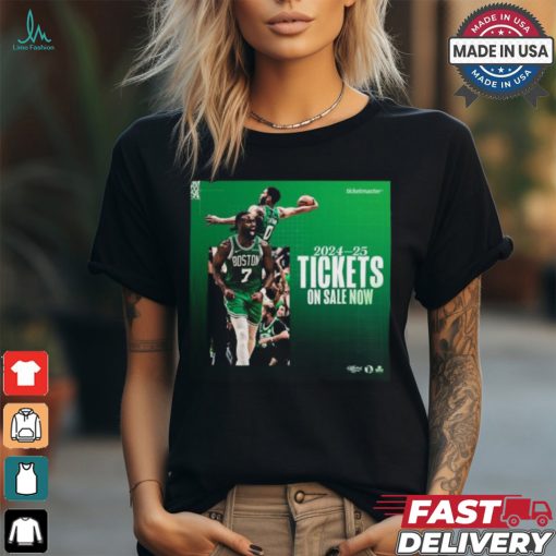 Official Boston Celtics 2024 2024 Tickets On Sale Now shirt
