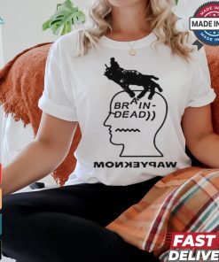 Official Brain dead x monkeypaw productions T shirt