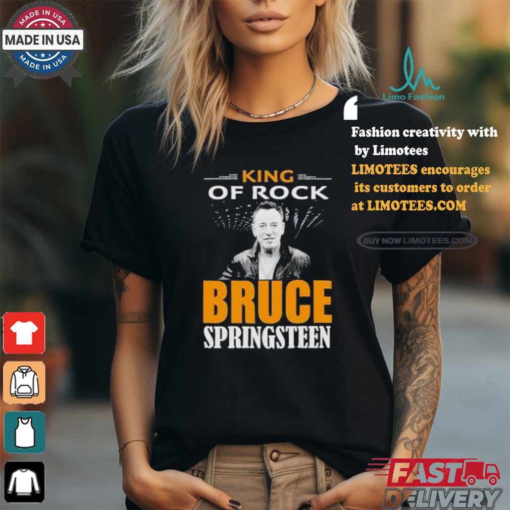 Official Bruce Springsteen 1949 2025 King Of Rock Shirt Official Bruce Springsteen 1949 2025 King Of Rock Shirt