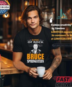 Official Bruce Springsteen 1949 2025 King Of Rock Shirt