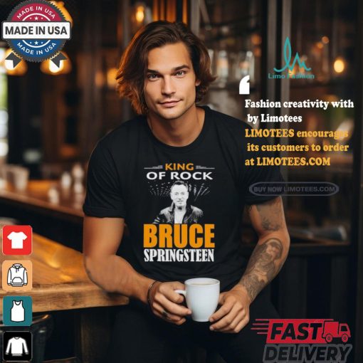 Official Bruce Springsteen 1949 2025 King Of Rock Shirt