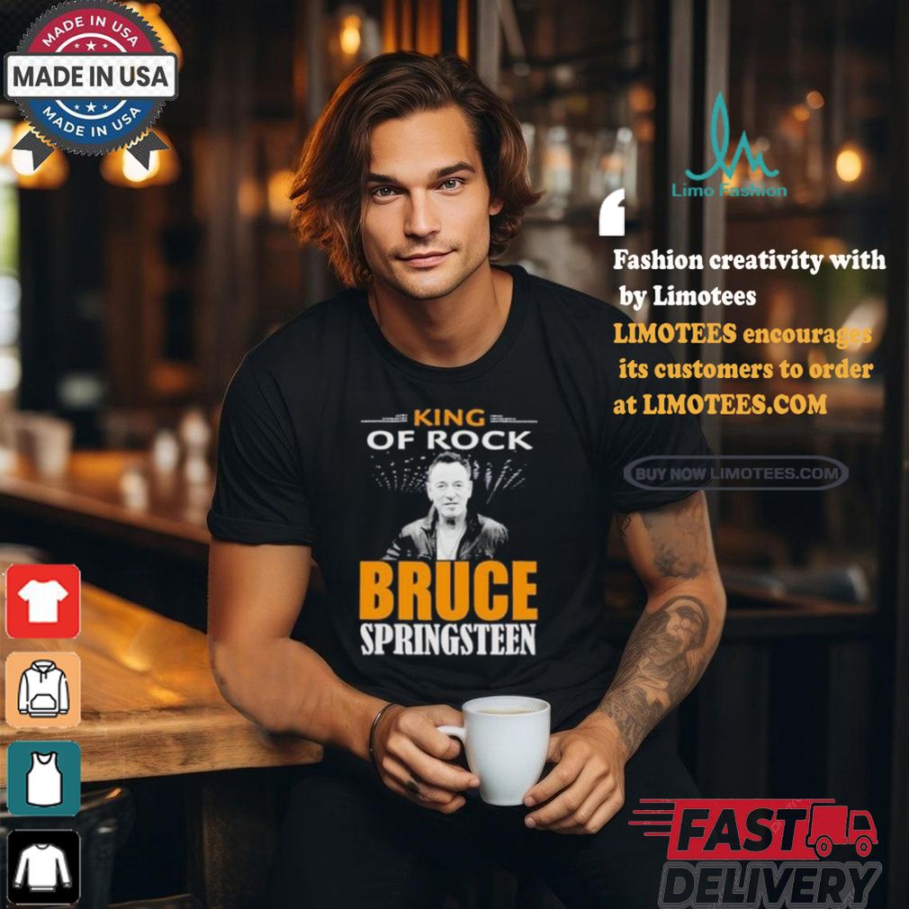 Official Bruce Springsteen 1949 2025 King Of Rock Shirt Official Bruce Springsteen 1949 2025 King Of Rock Shirt