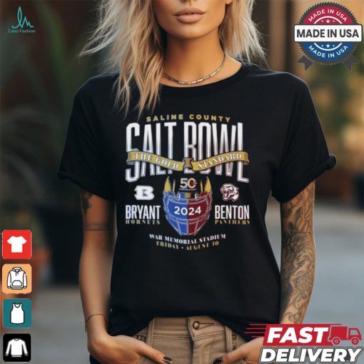 Official Bryant Hornets Vs Benton Panthers The Gold Standard Saline County Salt Bowl 2024 Shirt