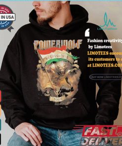 Official Budapest Powerwolf Wolfsnächte Tour 2024 shirt