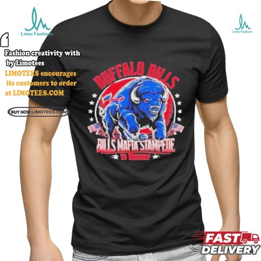 Official Buffalo Bills Football Bills mafia stampede to victory T shirt