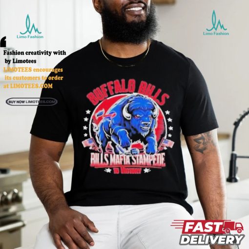 Official Buffalo Bills Football Bills mafia stampede to victory T shirt